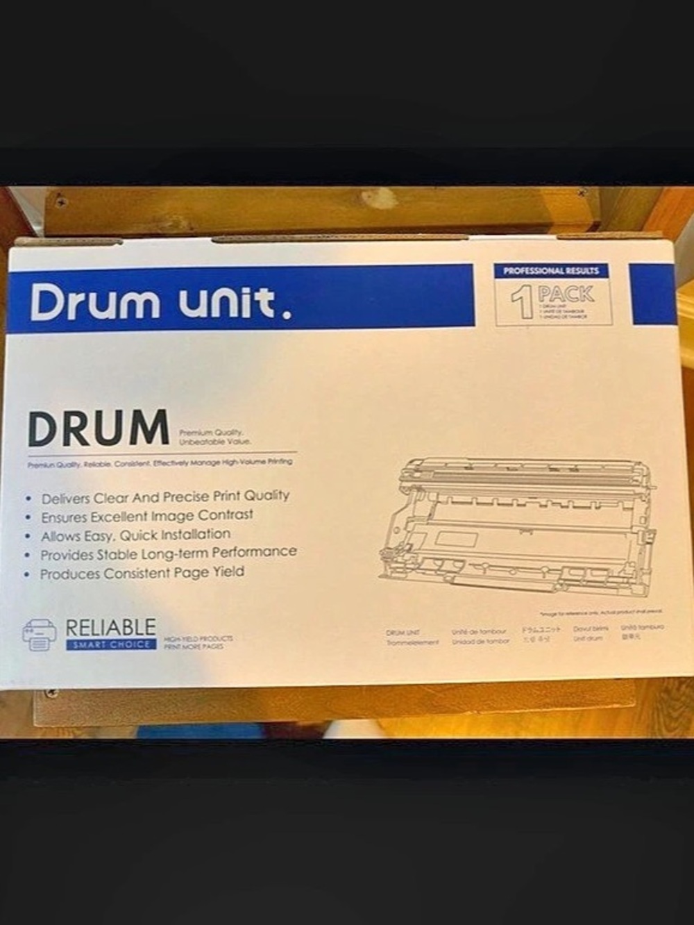 Relivle DR420 Drum Unit with Approx. 12,000-Page Yield